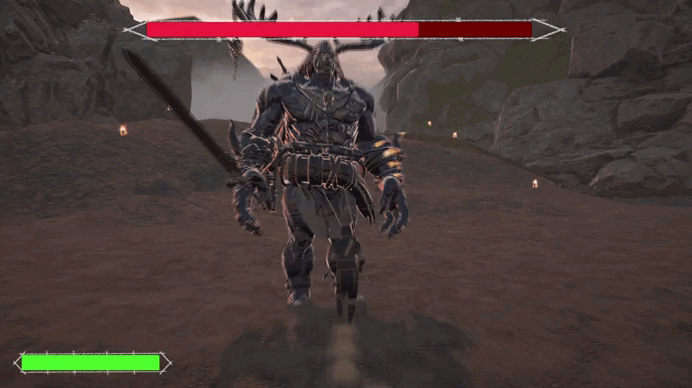 Boss — Combo 2 : pattern enchaîné